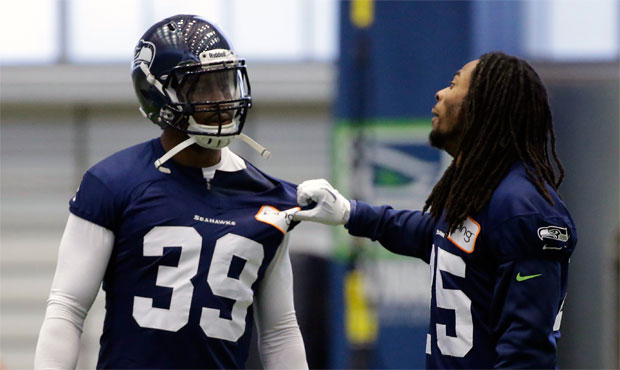 Brandon Browner: "The talent is here. You can see the talent among the defensive backs." (AP)...