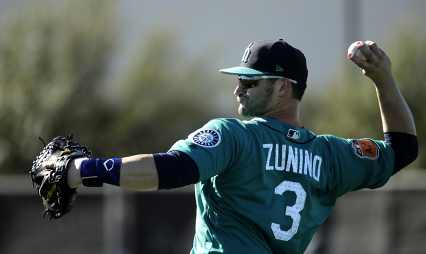 Mike Salk thinks Mariners catcher Mike Zunino will be pushed for playing time by Carlos Ruiz. (AP)...