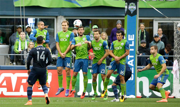 Chad Marshall (14) and Seattle's defense have kept the team afloat during its rough start to the se...