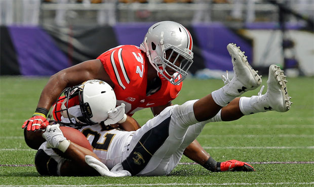 ESPN's Todd McShay said Joshua Perry has the "best intangibles" of any strong-side linebacker in th...