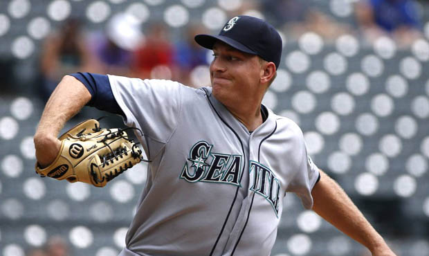 Mike Montgomery had a big outing in Tuesday's game in Cleveland, going 2 2/3 scoreless innings. (AP...
