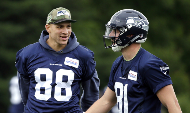 Pete Carroll said Jimmy Graham is actually ahead of Thomas Rawls in his running program. (AP)...
