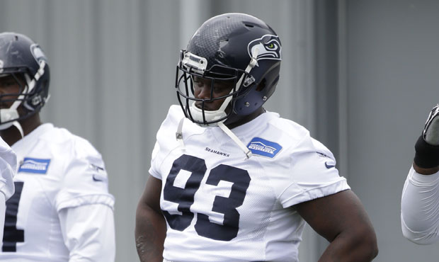 Jarran Reed, a favorite to be a Seahawks' starting defensive tackle, was carted off the field Wedne...