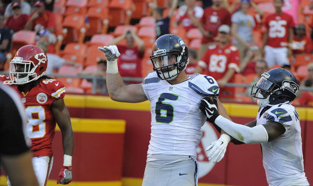 Tanner McEvoy hauled in Trevone Boykin's Hail Mary pass for the winning touchdown on Saturday. (AP)...