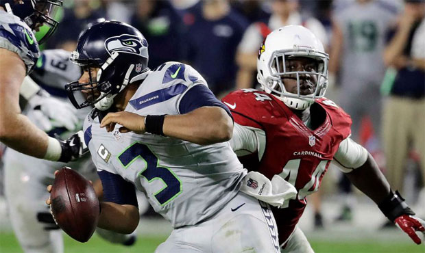 With his mobility compromised, Russell Wilson hasn't been able to escape pressure like usual. (AP)...