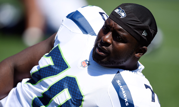 Rookie Rees Odhiambo played 10 snaps at left tackle Sunday, his most extensive action of the season...