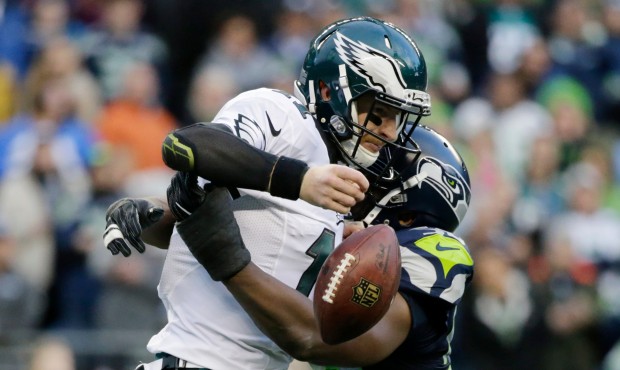 Cliff Avril recorded his team-leading 10th sack of the season in the Seahawks' win Sunday over the ...