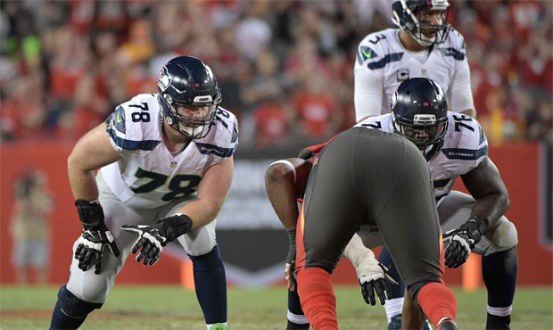Bradley Sowell started the last two games but is inactive Saturday for the Seahawks. (AP)...