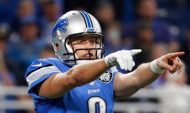Matthew Stafford's Lions won eight games in which they trailed at some point in the fourth quarter....