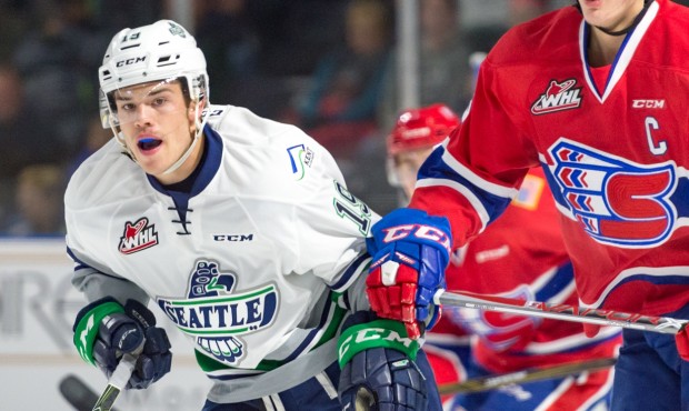 Donovan Neuls has been one of the unexpected contributors on Seattle's hot streak. (Brian Liesse/T-...