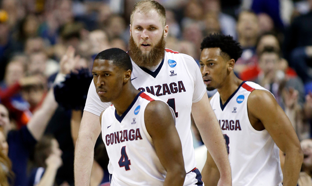Jordan Mathews and the Zags meet South Carolina Saturday in the program's first-ever Final Four gam...