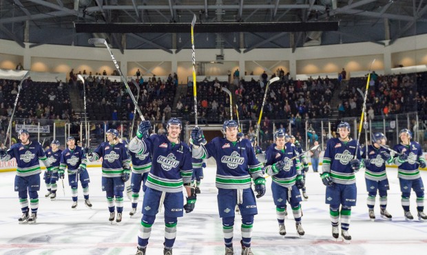 The Thunderbirds are welcoming  of the NHL to the Seattle area  (Brian Liesse/T-Birds)...