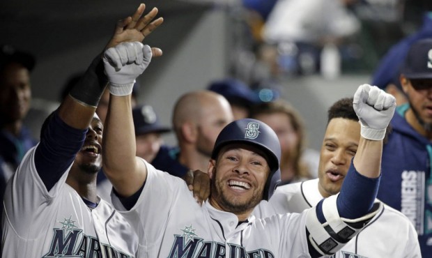 Danny Valencia has hit .311 (28 for 90) in 23 games in May. (AP)...