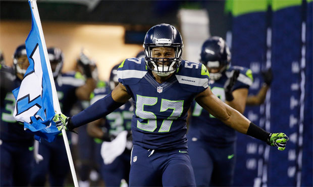 Mike Morgan made nine starts for the Seahawks at strong-side linebacker in 2016. (AP)...