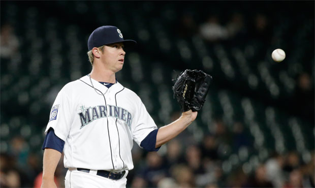 Emilio Pagan has a 4.22 ERA in four appearances with the M's this season. (AP)...