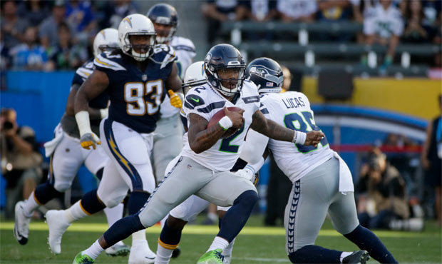 Pete Carroll on Trevone Boykin's performance Sunday night: “He did beautifully." (AP)...