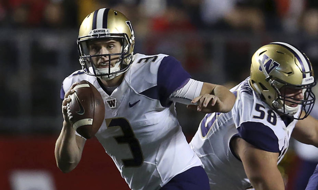 Jake Browning showed room for improvement after a shaky performance at Rutgers. (AP)...