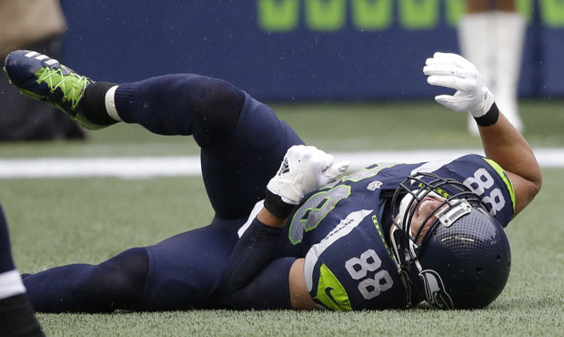 Jimmy Graham's ankle injury bears watching during this week's practice schedule. (AP)...