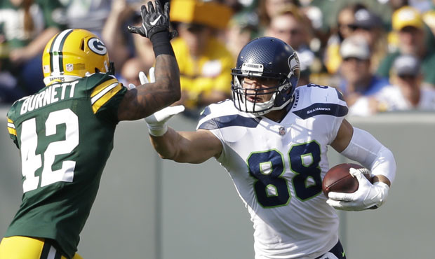 Jimmy Graham had just eight yards on three receptions in Seattle's season opener in. (AP)...