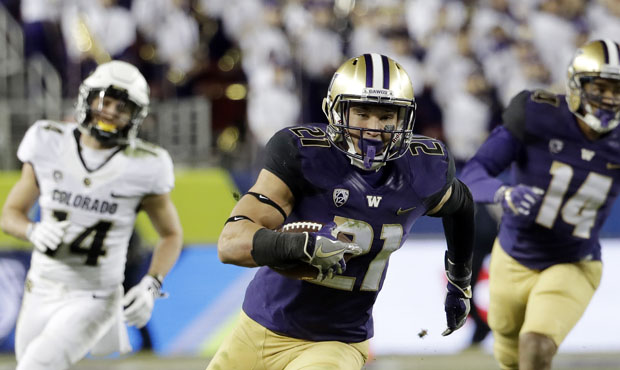 The Huskies rolled to a win over Colorado in the Pac-12 championship last year. (AP)...