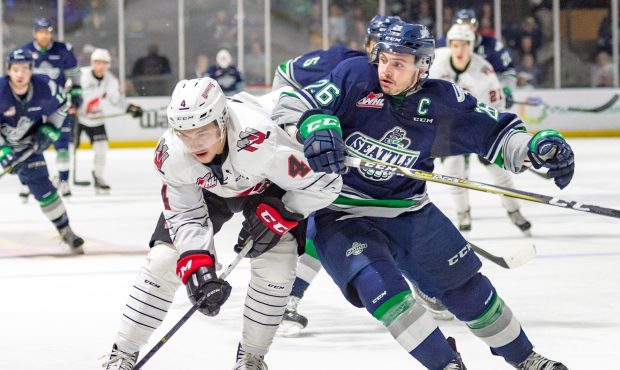 New Seattle captain Nolan Volcan has played 263 games for the Thunderbirds (Brian Liesse/T-Birds)...
