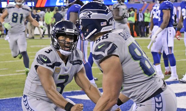Russell Wilson's 1-yard touchdown to Jimmy Graham sealed the win for Seattle. (AP)...
