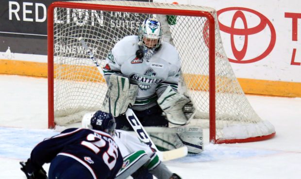 Matt Berlin amassed a 19-9-4-2 record in parts of two seasons with the T-Birds, helping them to a W...