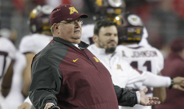 Tracy Claeys' Minnesota team beat Mike Leach's Cougars in the 2016 Holiday Bowl. (AP)...