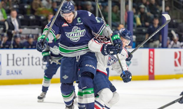 Turner Ottenbreit is one of three T-Birds who will play their last regular season home game Saturda...
