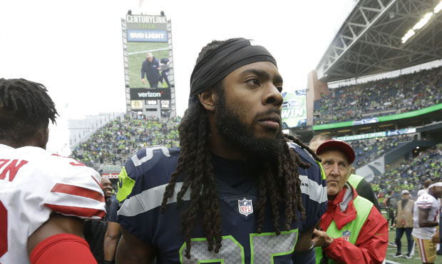 Seahawks cornerback Richard Sherman is set to make $11 million in 2018. (AP)...