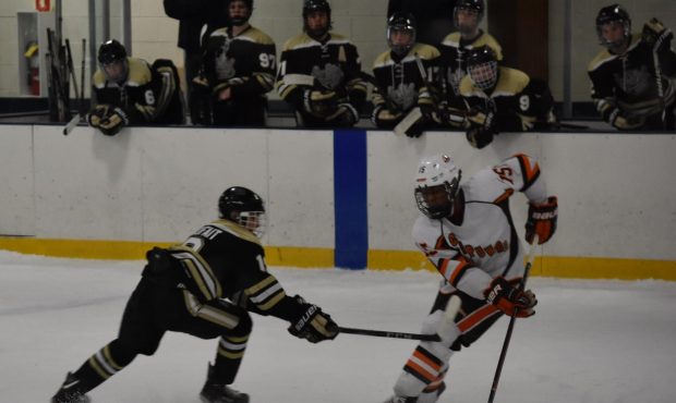 Mekai Sanders (right) was drafted by the Thunderbirds in the ninth round of the Bantam Draft (Heath...