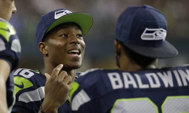 Tyler Lockett is now being paid like the Seahawks' No. 2 receiver behind Doug Baldwin. (AP)...