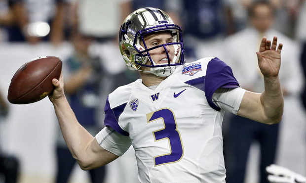 Jake Browning and the No. 10 UW Huskies meet Utah in a pivotal Pac-12 opener Saturday. (AP)...