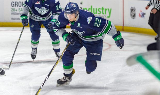 Seattle's Dillon Hamaliuk scored another goal as the Thunderbirds bounced back against Kelowna (Bri...