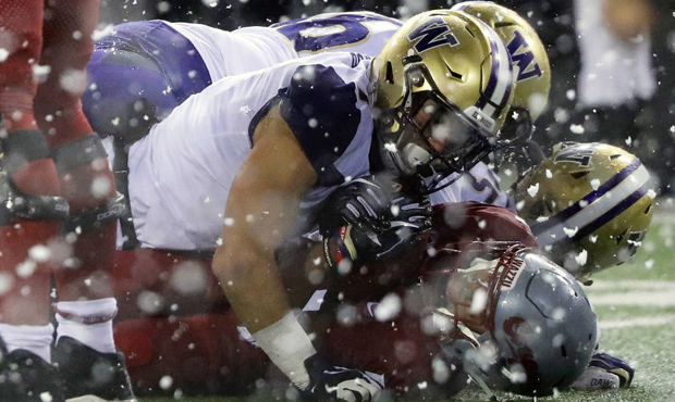 The UW Huskies won their sixth straight Apple Cup over the WSU Cougars last Friday. (AP)...