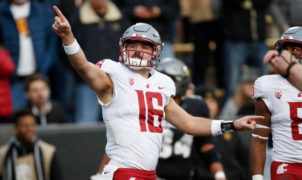 Gardner Minshew and the No. 8 WSU Cougars are 9-1 overall and lead the Pac-12 North. (AP)...