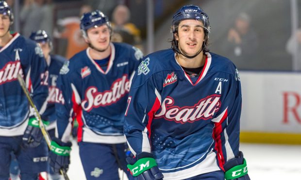 Reece Harsch's power play goal was the lone bright spot for the T-Birds Saturday night (Brian Liess...