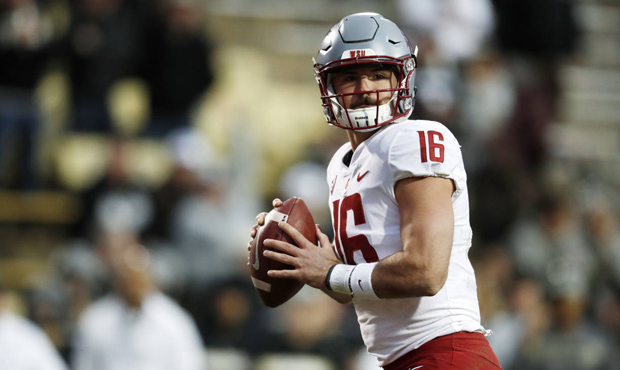Gardner Minshew and the WSU Cougars will play in the Alamo Bowl on Dec. 28. (AP)...