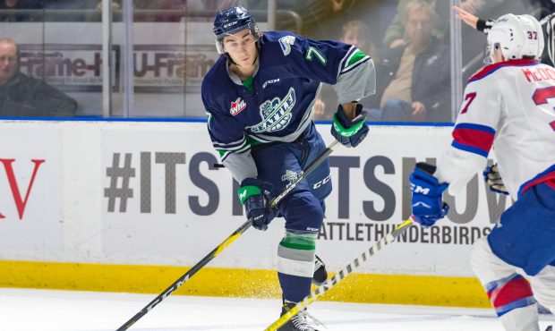 The Thunderbirds continued to make trades Wednesday as defenseman Reece Harsch was sent to Saskatoo...