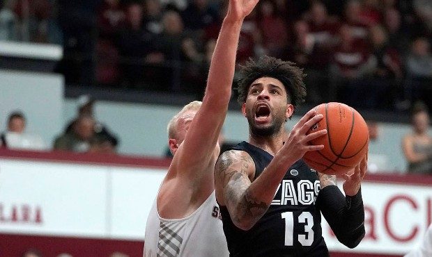 Josh Perkins scored 18 points in Gonzaga's win over Santa Clara. (AP)...