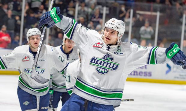 Matthew Wedman recorded his first career hat trick as the Thunderbirds beat the Royals  (Brian Lies...