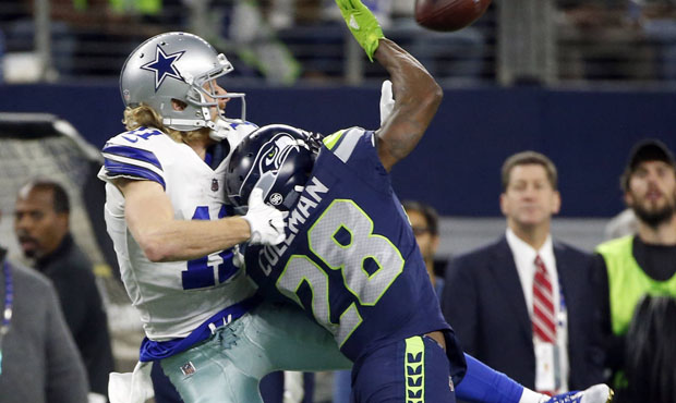 Justin Coleman was picked up by the Seahawks when New England was about to cut him. (AP)...