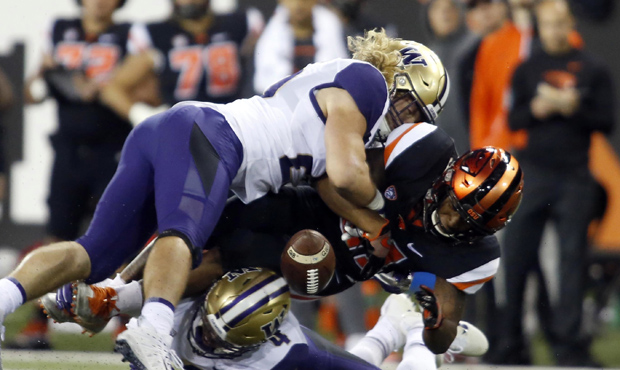Seahawks fifth-round pick Ben Burr-Kirven was the 2018 Pac-12 Defensive Player of the Year. (AP)...