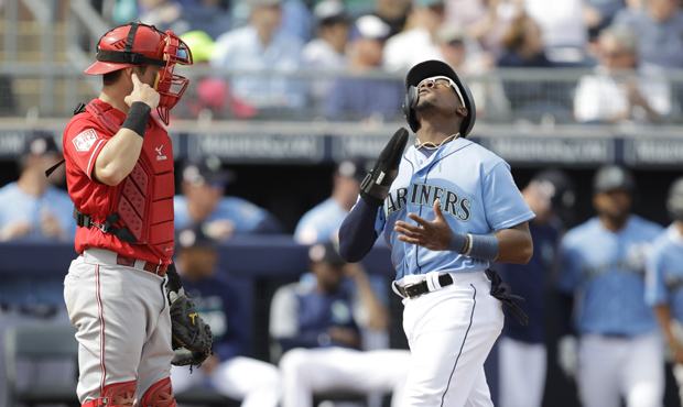 Mariners prospect Shed Long is performing well for Triple-A Tacoma. (AP)...