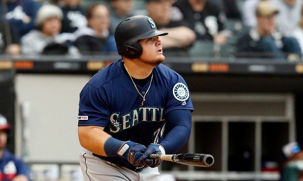 Mariners DH Daniel Vogelbach has been sitting against left-handed starting pitchers. (Getty)...