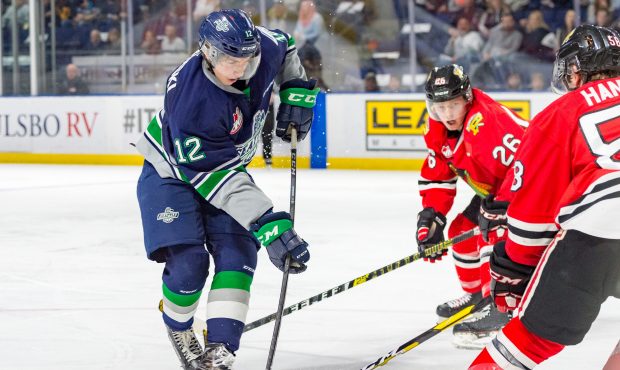 Seattle's Henrik Rybinski could hear his name called at this weekend's NHL Draft in Vancouver (Bria...