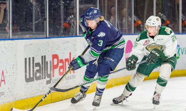 Seattle Thunderbirds defenseman Cade McNelly is looking to build off last year. (Brian Liesse/T-Bir...
