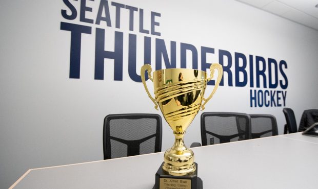 The inaugural Doc Blue Cup will be on the line Friday at Thunderbirds training camp. (Brian Liesse)...