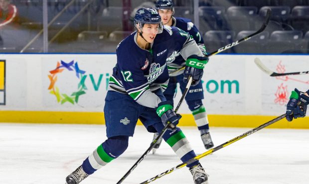 Florida Panthers prospect Henrik Rybinski was back on the ice for the Thunderbirds Saturday (Brian ...