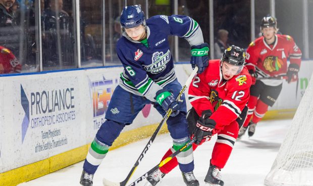 Seattle Thunderbirds defenseman Tyrel Bauer was cut by Team Canada last week but should be an NHL D...